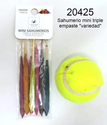 Imagen de SAHUMERIO MINI TRIPLE EMPASTE VARIEDAD X15U 9.23